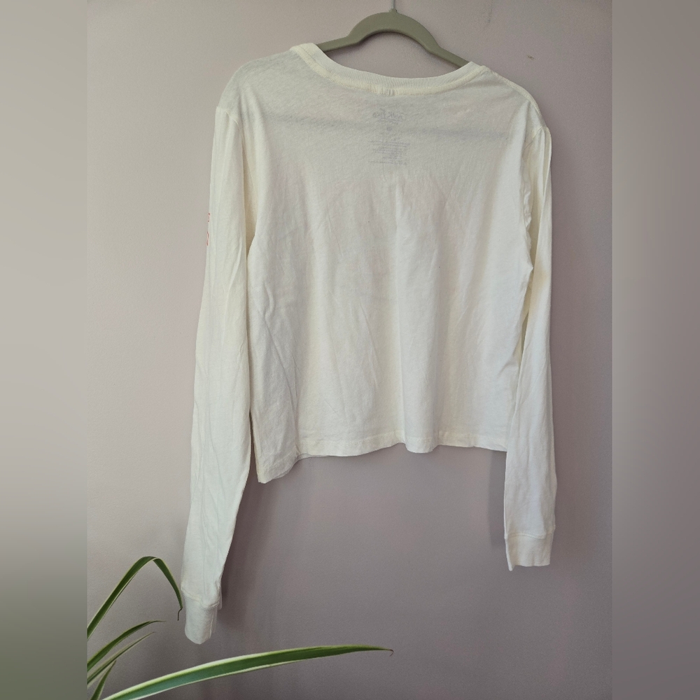 NWT Junk Food Kansas City Chiefs Cropped Long Sleeve Tee - Size M - Picture 3 of 7